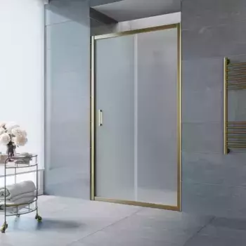 Душевая дверь «Vegas Glass» ZP Tur Novo 140/200 сатин/бронза универсальная