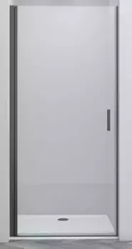 Душевая дверь «Vincea» Alpha VDP-3AL900CLGM 90/195 прозрачная/вороненая сталь