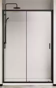 Душевая дверь «Vincea» City VDS-5CT110CLB 110/195 прозрачная/чёрная