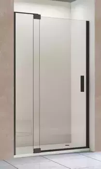 Душевая дверь «Vincea» Extra VDP-1E1011CLB 110/200 прозрачная/чёрная универсальная