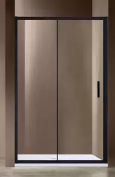 Душевая дверь «Vincea» Garda VDS-1G105CLB 105/190 прозрачная/чёрная