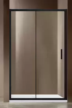 Душевая дверь «Vincea» Garda VDS-1G110CLB 110/190 прозрачная/чёрная