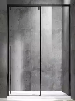 Душевая дверь «Vincea» Lugano VDS-1L150CLB-1 150/195 прозрачная/чёрная