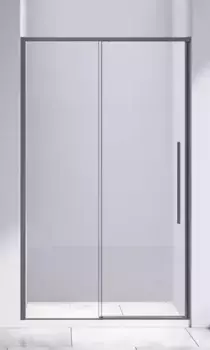 Душевая дверь «Vincea» Slim-N VDS-4SN140CLGM 140/195 прозрачная/вороненая сталь
