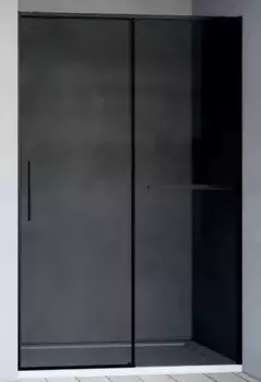 Душевая дверь «Vincea» Slim Soft VDS-1SS120CGB 120/200 тонированная/чёрная