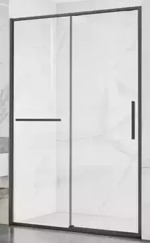 Душевая дверь «Vincea» Slim Soft VDS-1SS120CLGM 120/200 прозрачная/вороненая сталь