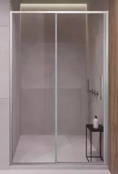 Душевая дверь «Vincea» Slim-U VDS-2SU120CL 120/200 прозрачная/хром универсальная