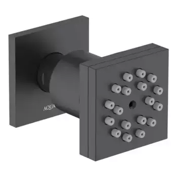 Душевая форсунка «Акватек» AQ2098MB чёрная матовая