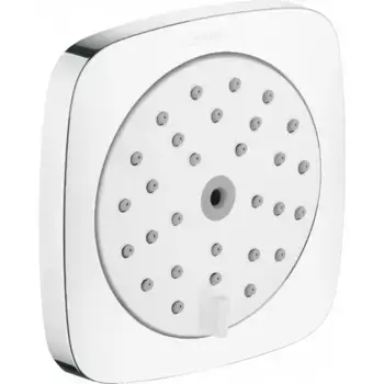 Душевая форсунка «Hansgrohe» PuraVida 28430400 1 режим белая/хром