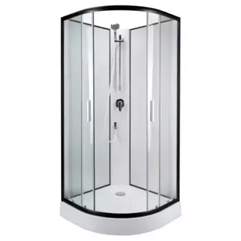 Душевая кабина «Am.Pm» Joy W85C-001-090GT 90/90 низкий поддон прозрачная/белая без крыши
