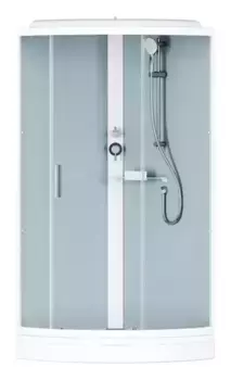 Душевая кабина «Am.Pm» X-Joy W88C-401-090WT 90/90 низкий поддон прозрачная/белая