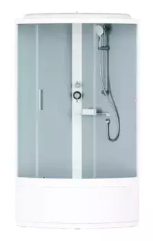 Душевая кабина «Am.Pm» X-Joy W88C-401A-090WT 90/90 высокий поддон прозрачная/белая