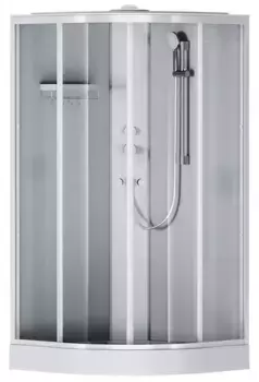 Душевая кабина «Am.Pm» X-Joy W94C-401-100MT 99,5/99,5 низкий поддон прозрачная/белая