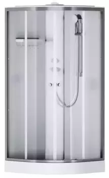Душевая кабина «Am.Pm» X-Joy W94C-401-090MT 89,5/89,5 низкий поддон прозрачная/белая