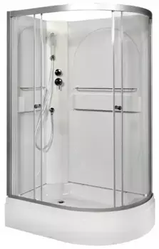 Душевая кабина «AvaCan» L520L N 120/80 средний поддон прозрачная/хром без крыши левая