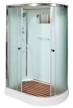 Душевая кабина «Deto» D-102S 120/80 низкий поддон левая