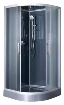 Душевая кабина «Esbano» ESGT-80CR 80/80 низкий поддон матовая/серая