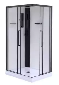 Душевая кабина «Esbano» ESM-129CKR (Right) 120/90 низкий поддон прозрачная/белая с крышей без гидромассажа без электрики правая(ESKM129CKRR)