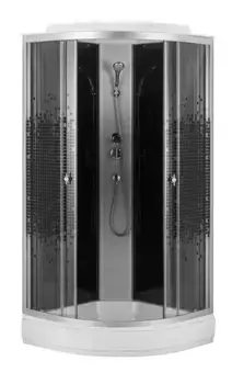 Душевая кабина «Loranto» CS-1000-13ТМ/М 100/100 низкий поддон прозрачный/хром