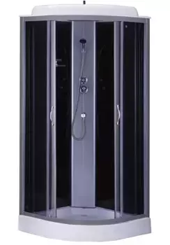 Душевая кабина «Loranto» CS-6611 G 100/100 низкий поддон прозрачная/хром