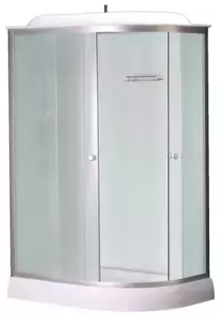 Душевая кабина «Loranto» CS-66121L F 120/80 низкий поддон матовая/белая левая