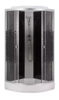 Душевая кабина «Loranto» CS-800-13ТМ/М 80/80 низкий поддон прозрачный/хром