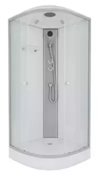 Душевая кабина «Niagara» Eco E90/13/MT 90/90 низкий поддон матовая/белая
