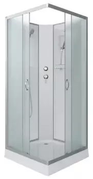 Душевая кабина «Niagara» NG-1101-14BK 90/90 низкий поддон матовая/матовая без крыши