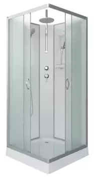 Душевая кабина «Niagara» NG-1101-14BKT 90/90 низкий поддон матовая/матовая без крыши