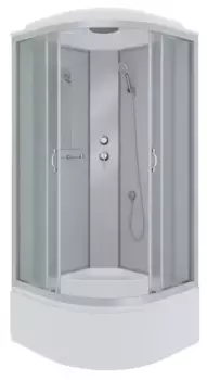 Душевая кабина «Niagara» NG-2307-14 (04) 80/80 высокий поддон матовая/белая