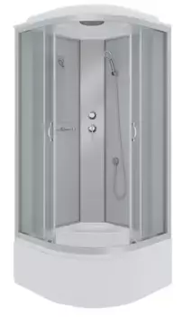 Душевая кабина «Niagara» NG-2308-14 (04) 90/90 высокий поддон матовая/белая