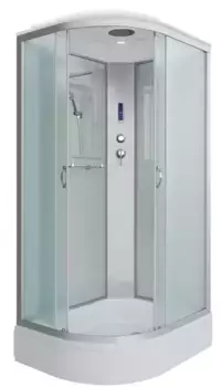 Душевая кабина «Niagara» NG-33094-14RP 100/90 средний поддон матовая/белая с электрикой правая