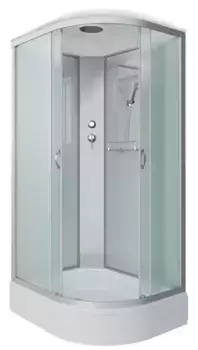 Душевая кабина «Niagara» NG-33184-14L 110/80 средний поддон матовая/белая левая