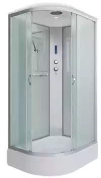 Душевая кабина «Niagara» NG-33294-14RP 120/90 средний поддон матовая/серебро с электрикой правая