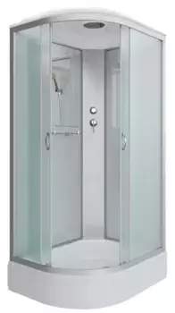 Душевая кабина «Niagara» NG-33394-14R 130/90 средний поддон матовая/белая правая