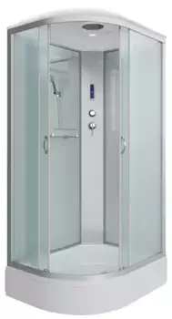 Душевая кабина «Niagara» NG-33974-14RP 90/70 средний поддон матовая/белая с электрикой правая