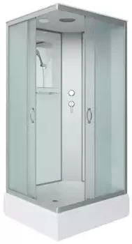 Душевая кабина «Niagara» NG-33984-14Q 90/80 средний поддон матовая/белая универсальная
