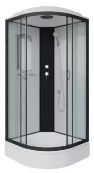Душевая кабина «Niagara» NG-6702-14 (04) 100/100 средний поддон прозрачная/белая