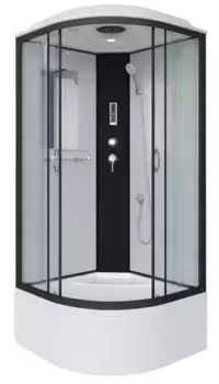 Душевая кабина «Niagara» NG-6707-14P 80/80 высокий поддон прозрачная/белая с электрикой