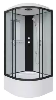 Душевая кабина «Niagara» NG-6709-14 (04) 100/100 высокий поддон прозрачная/белая