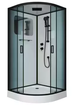 Душевая кабина «Niagara» NG- 6901-01 BLACK 90/90 90/90 низкий поддон тонированная/белая