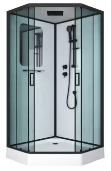 Душевая кабина «Niagara» NG- 6901-01D BLACK 90/90 90/90 низкий поддон тонированная/белая