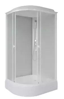 Душевая кабина «Niagara» Promo P100/70/26R/MT 100/70 средний поддон матовая/белая правая