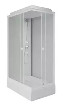 Душевая кабина «Niagara» Promo P120/80/26Q/MT 120/80 средний поддон матовая/белая универсальная