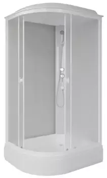 Душевая кабина «Niagara» Promo P120/80/26R/MT 120/80 средний поддон матовая/белая правая