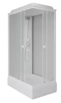 Душевая кабина «Niagara» Promo P120/90/26Q/MT 120/90 средний поддон матовая/белая универсальная
