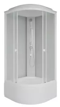 Душевая кабина «Niagara» Promo P90/40/MT 90/90 высокий поддон матовая/белая