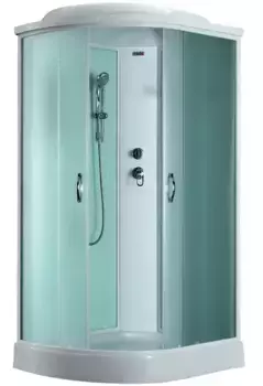 Душевая кабина «Timo» Eco TE-0702P 120/80 низкий поддон матовая/белая правая
