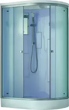 Душевая кабина «Timo» Standart T-5502 120/85 низкий поддон матовая/хром левая