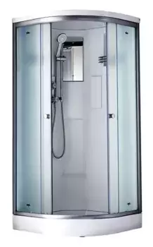 Душевая кабина «Timo» T-5509 90/90 низкий поддон матовая/белая